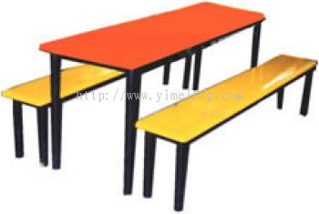 Fibreglass Canteen Table and Chair