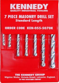 Kennedy Rotary Masonry Drill Bit Set