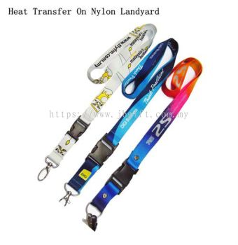 Heat Transfer On Nylon Lanyard