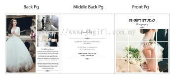 Artwork Design - Brochure Two Fold (Special Size) - Wedding