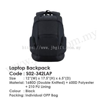 Laptop Backpack S02-342LAP