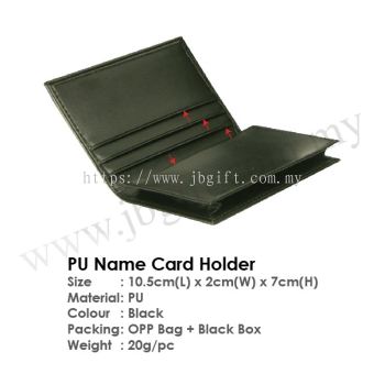 PU Name Card Holder