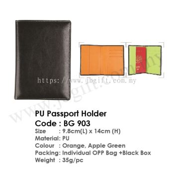 PU Passport Holder BG 903