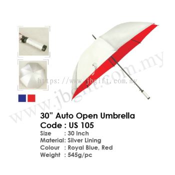 30” Auto Open Umbrella US 105