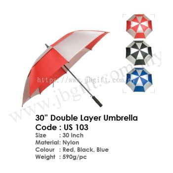 30” Double Layer Umbrella US 103