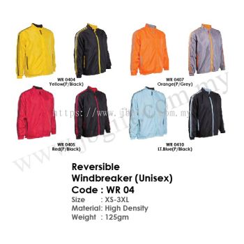 Reversible Windbreaker (Unisex Jacket) WR 04