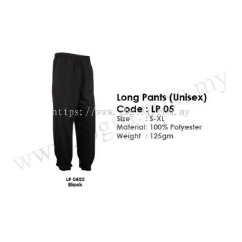 Long Pants (Unisex) LP 05