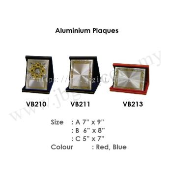 Aluminium Plaques VB210 & VB211 & VB213