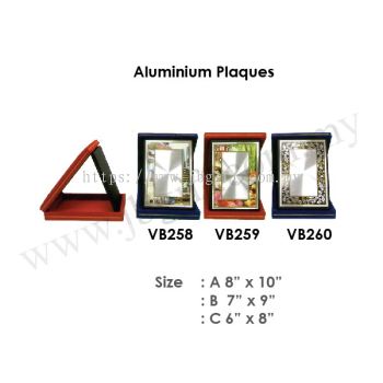 Aluminium Plaques VB258 & VB259 & VB260