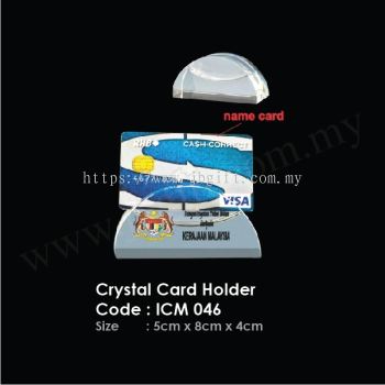 Crystal Card Holder ICM 046