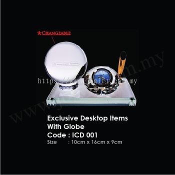 Exclusive Desktop Items With Globe ICD 001