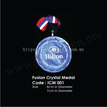 Fusion Crystal Medal ICM 001