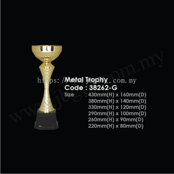 Metal Trophy 38262-G