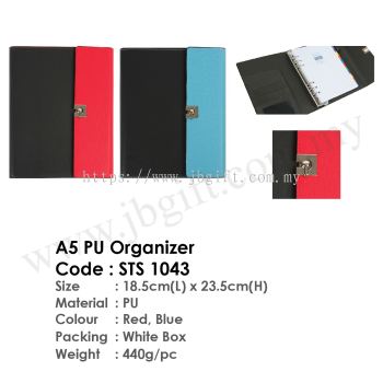 A5 PU Organizer STS 1043