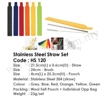 Essential Straw & Cutlery Set  HS  120