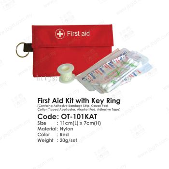 First Aid Kit with Key Ring OT-101KAT