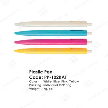 Plastic Pen PP-102KAT