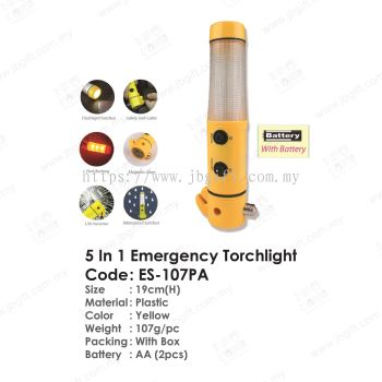 5 In 1 Emergency Torchlight ES-107PA