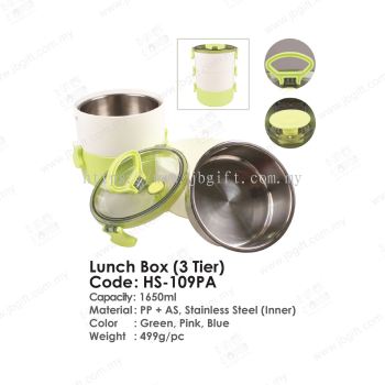 Lunch Box (3 Tier) HS-109PA