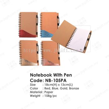 Notebook With Pen NB-105PA