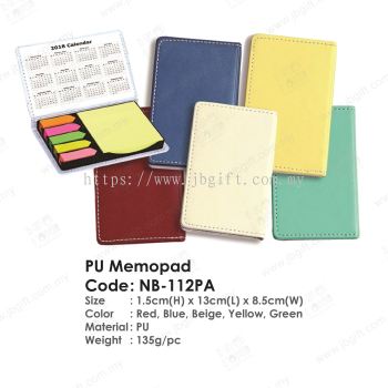 PU Memopad NB-112PA