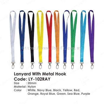 Lanyard With Metal Hook LY-102RAY