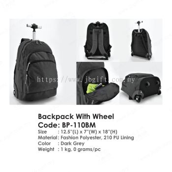 Backpack With Wheel BP-110BM
