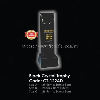 Black Crystal Trophy CT-122AD