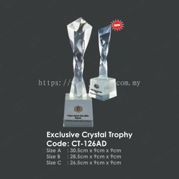 Exclusive Crystal Trophy CT-126AD