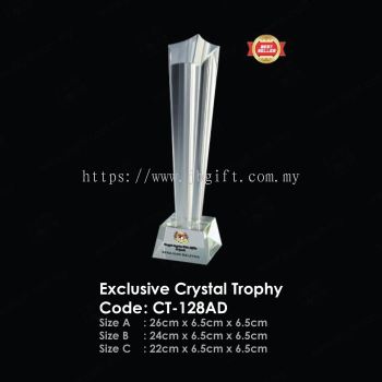 Exclusive Crystal Trophy CT-128AD