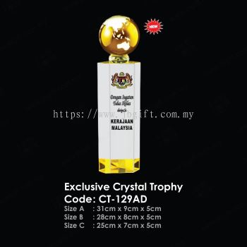 Exclusive Crystal Trophy CT-129AD