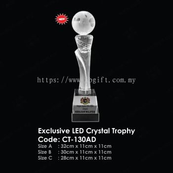 Exclusive LED Crystal Trophy CT-130AD