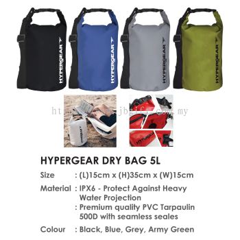 HYPERGEAR DRY BAG 5L