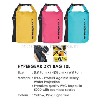 HYPERGEAR DRY BAG 10L