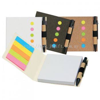 Memopad With Pen & Sticky Note EN-118PAT