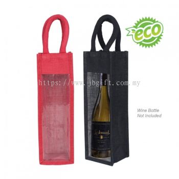 WINE JUTE BAG JT-104PAT