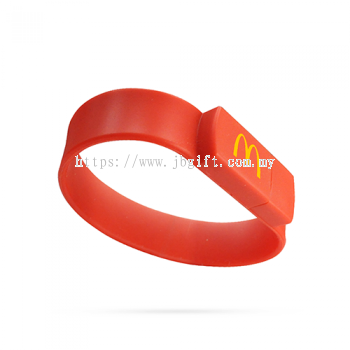 WRISTBAND USB THUMB DRIVE USB-120 BE