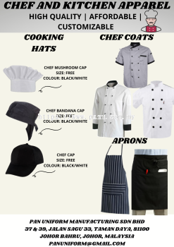 Chef and Kitchen Apparel