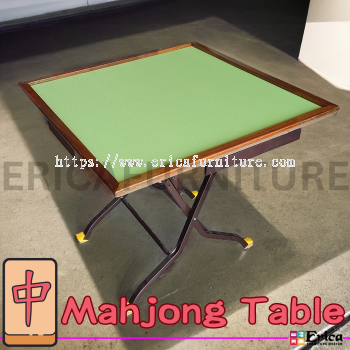 [Ready Stock] Erica Mahjong Table / 4 Drawer / Square Fodable Mahjong Tables
