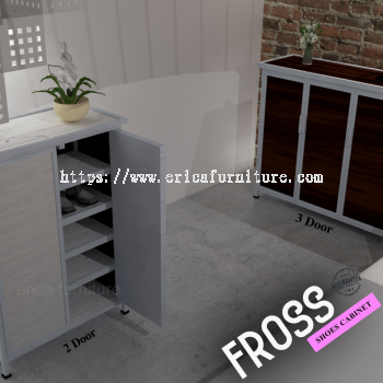  Aluminum Fross Shoe Cabinet