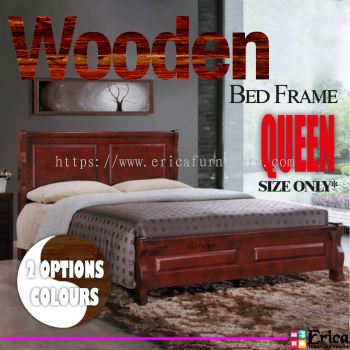 Erica 2311 Solid Wooden Bedframe - Queen Size Only