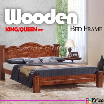 Erica 2287 Solid Wooden Bedframe