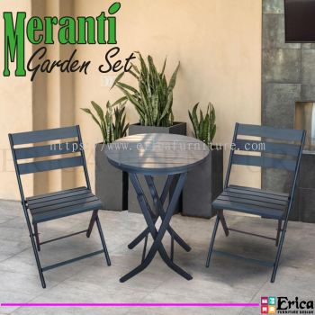 Meranti 1+2 Outdoor Foldable Set