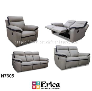 N7605 1+2+3 Recliner Sofa