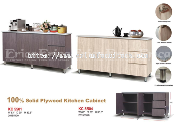 5501 5ft Solid Plywood Kitchen Cabinet