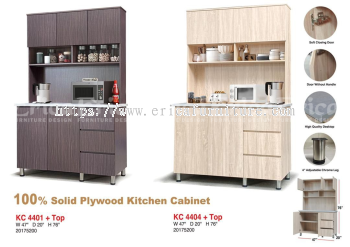 4401+Top 4FT Solid Plywood Kitchen Cabinet