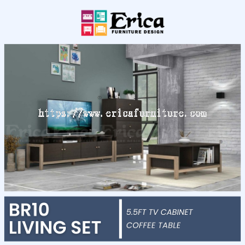 BR10 TV CABINET & COFFEE TABLE