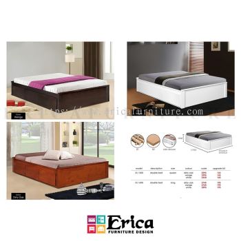 QUEEN WOODEN BED XL 1505 / KING WOODEN BED XL 1605