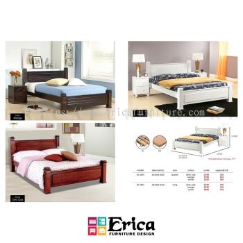 QUEEN WOODEN BED XL 6501 / KING WOODEN BED XL 6601