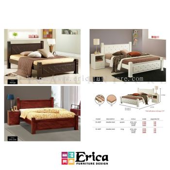 QUEEN WOODEN BED XL 6507 / KING WOODEN BED XL 6607